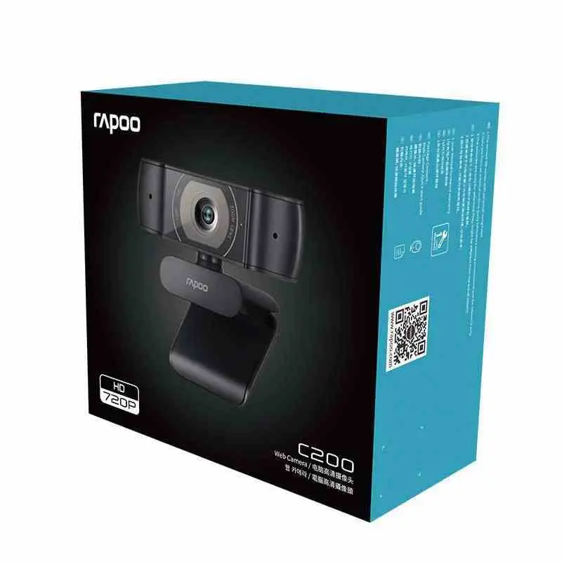 RAPOO C200 720P HD Webcam 
