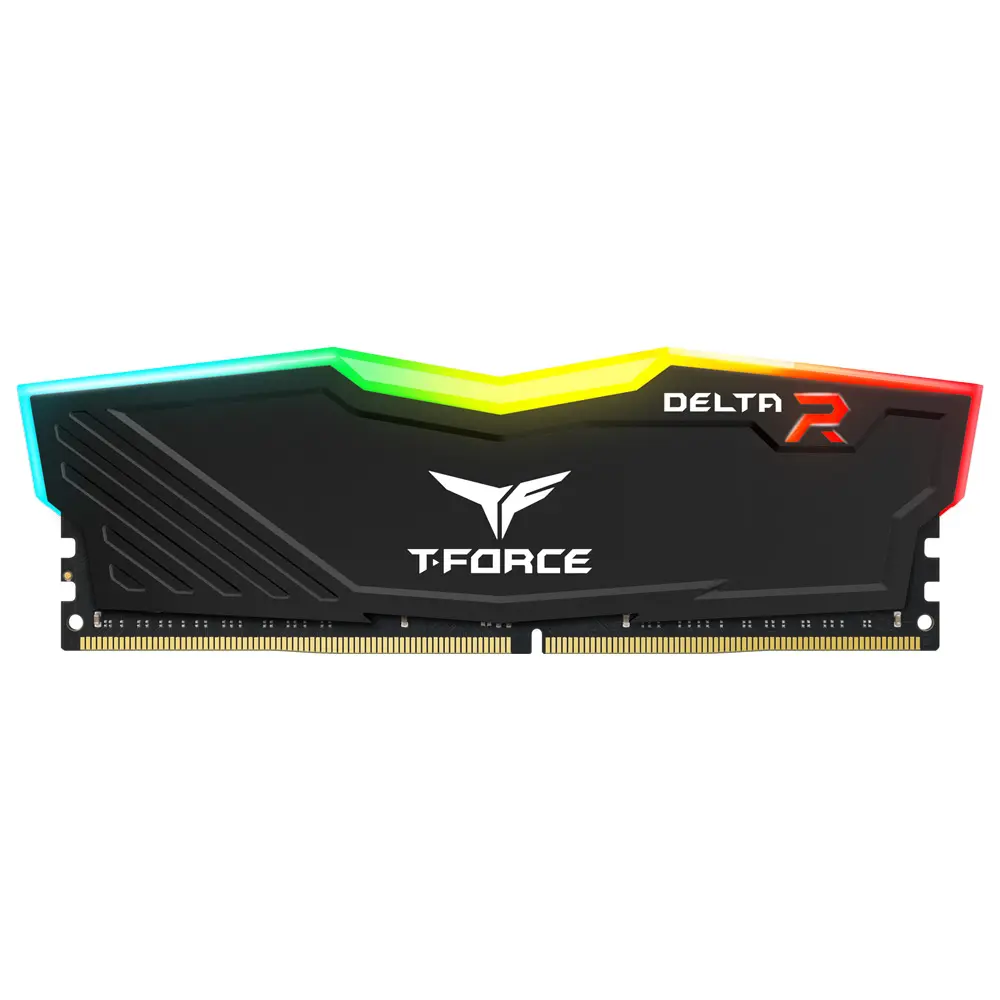 TEAMGROUP T-Force Delta RGB DDR4 Ram 16GB (2x8GB) 3600MHz  Black 