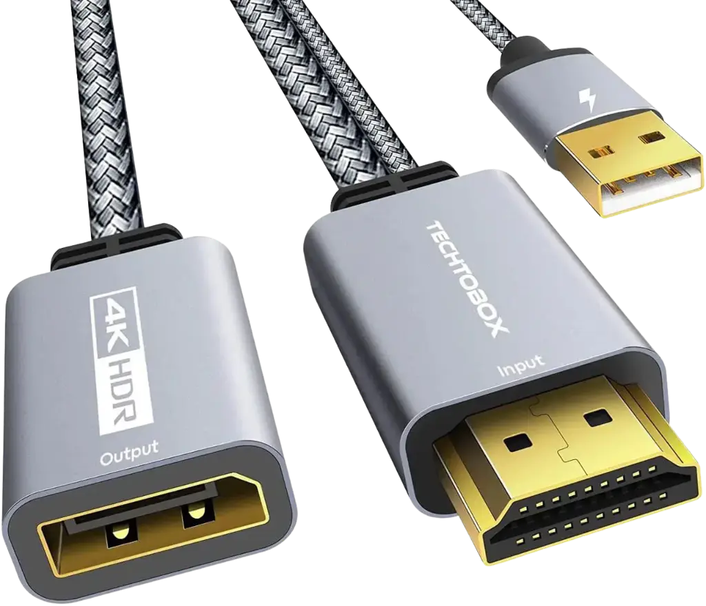 CABLE HDMI TO DP 4K