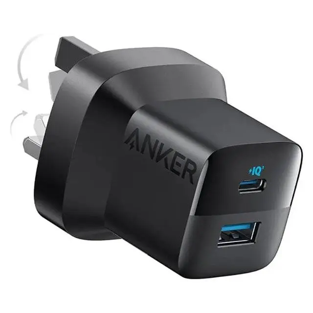 Anker 33W 2-Port Charger (with USB-C Cable)