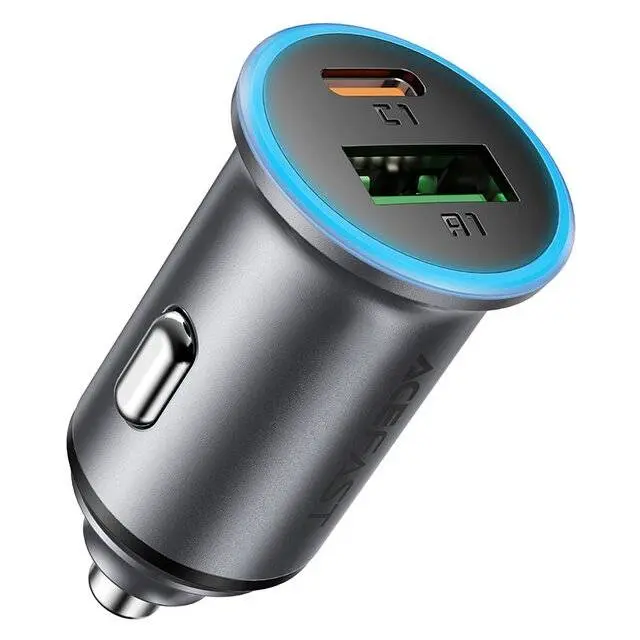 AceFast B15 65W USB-A+USB-C Car Charger