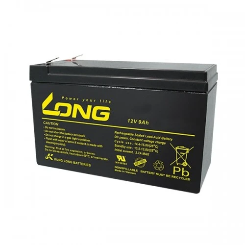 Long UPS Battery 12V 9Ah for Continuous Power