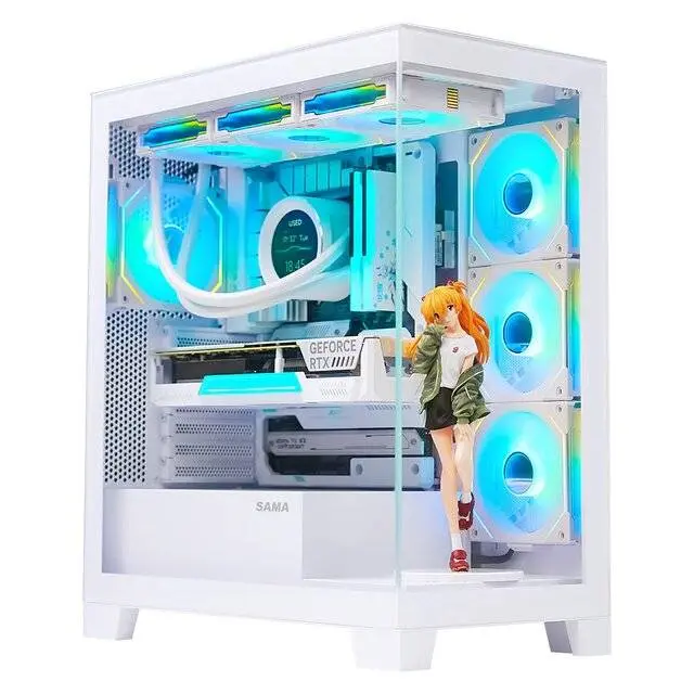 Sama Neview 2351 Mid Tower Case - White (BTF) 