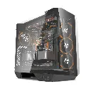 DarkFlash DY470 Mid Tower Case - Black 