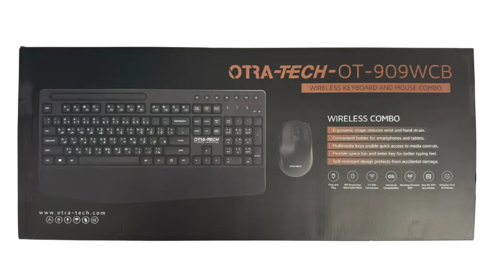 OTRA-TECH KEYBOARD & MOUSE 909 WIRELESS 