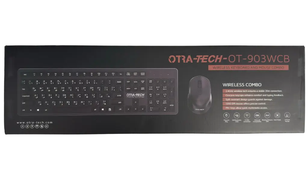 OTRA-TECH KEYBOARD & MOUSE 903 WIRELESS 