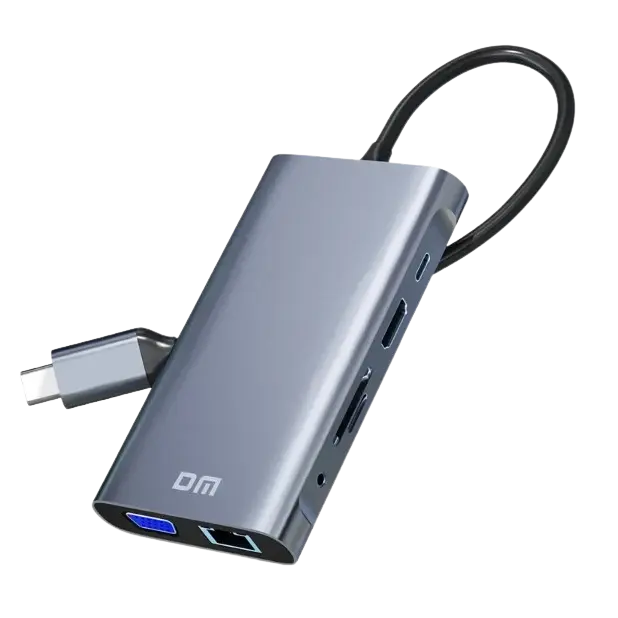 DM CHB055 Type C 3.1 10 in 1 USB