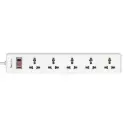 Stripe Huntkey 5sockets 3m 