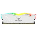 TEAMGROUP T-Force Delta RGB DDR4 Ram 16GB (2x8GB) 3600MHz  White 