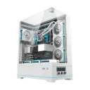 DarkFlash DY450L Pro Mid Tower Case - White 